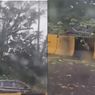 Pohon Tumbang Timpa Kendaraan di Tol Halim, Hujan Deras Landa Jakarta