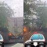 Pohon Tumbang di Jalan Pantura Cikarang Sebabkan Kemacetan Panjang