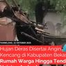 Puluhan Rumah Rusak Dihantam Hujan Angin di Kabupaten Bekasi