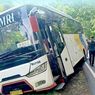 Bus Damri AKAP Alami Kecelakaan di Jalur Denpasar–Gilimanuk