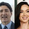 Katy Perry dan Justin Trudeau Tampil Perdana Sebagai Pasangan