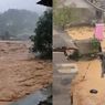 Ratusan Warga Mengungsi Imbas Banjir Bandang Terjang Cisolok Sukabumi