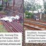 Pria Tewas Seketika Dihantam KRL di Kebayoran Lama