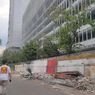 70 Kios di Loksem Samping Universitas Tarumanegara Dibongkar