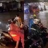 Jalan Panjang Kebon Jeruk Macet Parah, Motor dan Mobil Terjebak Banjir