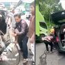 VIDEO Tabrakan Beruntun di Tol Ciganea Purwakarta, Wanita Sampai Terjepit