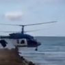 Terekam Detik-detik Helikopter Rusia Jatuh di Dagestan, Empat Tewas