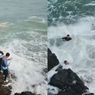 Detik-detik Tragis 2 Pemancing Tergulung Ombak di Pantai Selatan Sukabumi