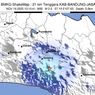 Gempa Dangkal M2,9 Guncang Kabupaten Bandung Pagi Ini
