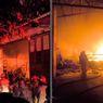 Toko Bangunan di Citeureup Terbakar Hebat
