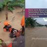 Penyelamatan Dramatis Warga Korban Banjir Tersangkut di Atas Musala