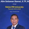 Alim Setiawan Slamet Gantikan Arif Satria Sebagai Rektor IPB University
