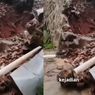 Longsor di Jalan Manggis Jagakarsa Usai Hujan Lebat