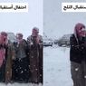 Fenomena Langka di Arab Saudi, Salju Turun Lebat Selimuti Pegunungan Al-Lawz