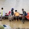 Perjuangan Petugas Salurkan Bantuan ke Kampung Sekumur Aceh Tamiang, Membelah Sungai Penuh Buaya