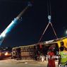 Terungkap, Bus PO Cahaya Trans yang Terguling di Exit Tol Krapyak Dikemudikan Sopir Cadangan