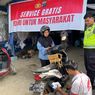 Polri Buka Layanan Servis dan Cuci Motor Gratis untuk Warga Sumut