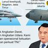 Infografik: Pesawat dan Kapal Tempur untuk Tiga Matra TNI di 2025