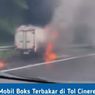 Mobil Terbakar di Ruas Tol Cinere&ndash;Jagorawi