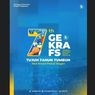 GEKRAFS Resmi Luncurkan Logo HUT ke-7 Bertema "Tujuh Tahun Tumbuh, Aksi Kreasi Peduli Negeri"