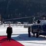 Donald Trump Tiba di Davos Naik Heli, Siap Pidato di World Economic Forum