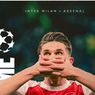 Arsenal Bantai Inter Milan Skor 3-1 di Giuseppe Meazza