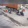 VIDEO: Rekaman CCTV Pemotor Terlindas Truk di Kawasan Dayeuhkolot