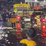 Banjir di Nipa-Nipa Antang Makassar Masih Menggenangi Jalan Malam Ini, Banyak Motor Mogok