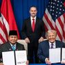 Cek Fakta: Foto Prabowo dan Trump Pamer Daging Babi, Hoaks!