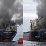 Kapal Kargo Thailand Diserang Rudal Iran di Selat Hormuz, Asap Hitam Membumbung Tinggi