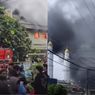 Kebakaran Lahap Pabrik Kaus Kaki di Bekasi