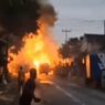 Truk Muatan Gas Elpiji Terbakar di Jalan Bagbagan Pelabuhan Ratu