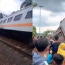 KA Bangunkarta Anjlok di Stasiun Bumiayu Brebes, 3 Gerbong Keluar Rel