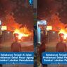 Bangunan di Depok Kebakaran Hebat, Terdengar Ledakan Beberapa Kali