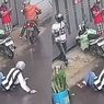 Begal Nekat Siang Bolong, Kurir di Bandung Ditodong Pisau Saat Berteduh, Motor dan 12 Paket Dibawa Kabur