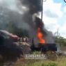 VIDEO: Bus ALS Terbakar Hebat, 16 Orang Tewas Mengenaskan