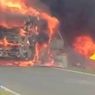 Breaking News! Tabrakan Maut Bus ALS vs Truk Tangki di Jalan Lintas Sumatera, 16 Orang Tewas