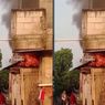 6 Rumah Terbakar Hebat di Cengkareng, Ayah dan 2 Balita Terjebak