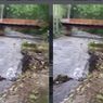 VIDEO: Seorang Warga Terseret Arus Sungai Ciumbuleuit