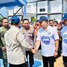 Momen Panglima TNI Dampingi Prabowo Subianto Panen Raya Udang di Kebumen