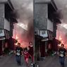 Kebakaran Hantam Rumah-rumah di Jalan Sultan Alauddin 2 Makassar