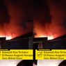 VIDEO: Kebakaran Hantam Kios-kios di Bekasi Utara, Sampai Ludes