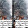 VIDEO: Resto Ayam Goreng Ludes Terbakar