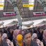 Kereta Anjlok di Kota, Penumpukan Penumpang Terjadi di Stasiun Manggarai Pagi Ini