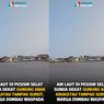 Beredar Video Air Laut Selat Sunda Dekat Gunung Anak Krakatau Tampak Surut