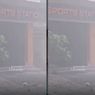 VIDEO: Ngeri! Asap Hitam Pekat Tiba-tiba Muncul di Kawasan Pertokoan Pasar Baru