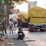 Tiga  Truk dan Pemotor Alami Kecelakaan Maut, 1 Orang Tewas Mengenaskan
