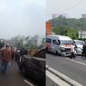 Kecelakaan Beruntun 10 Kendaraan di Tol Cipularang, Mobil Sampai Hancur