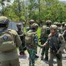 Patroli Gabungan Operasi Damai Cartenz dan TNI di Muara Papua