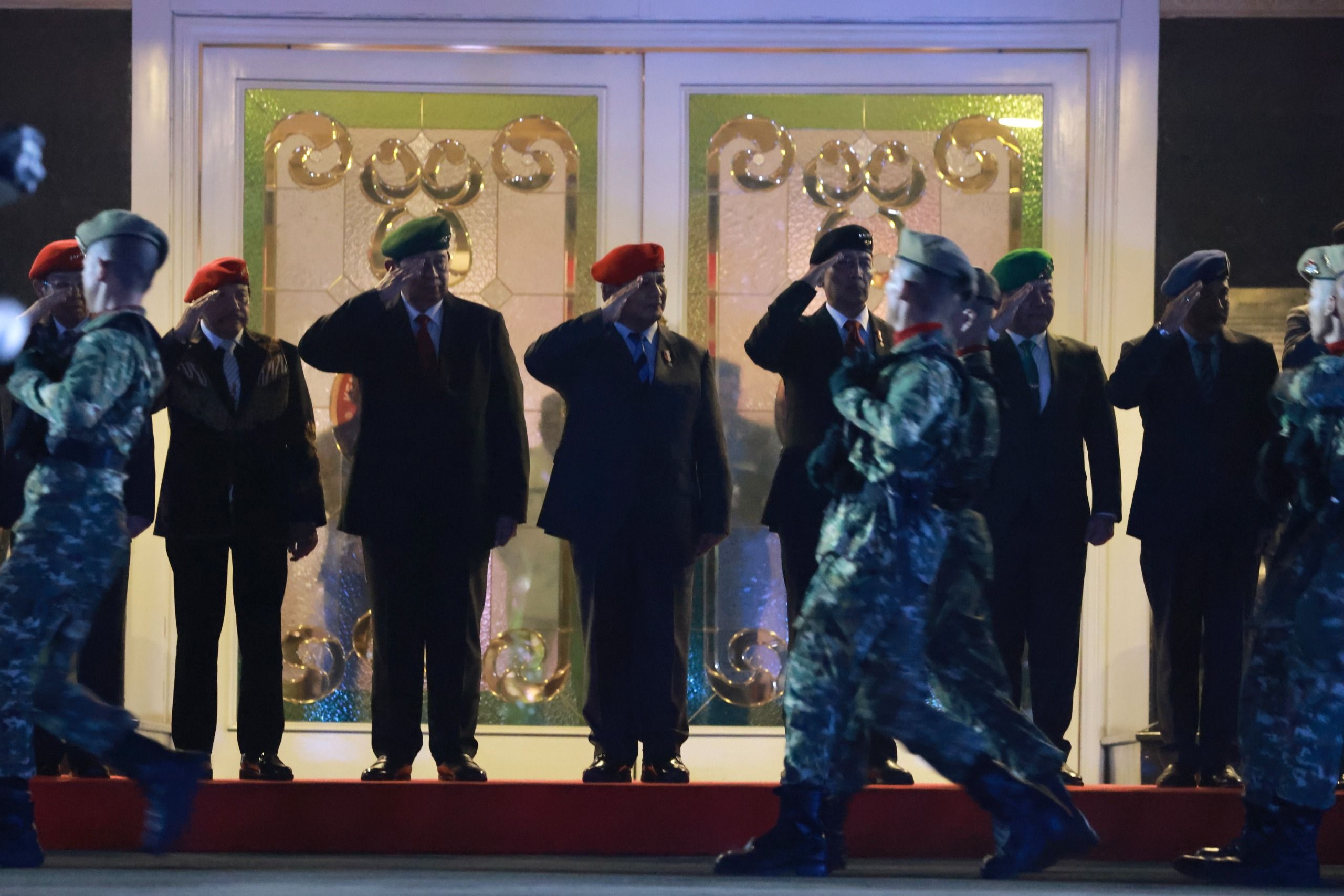 Presiden ke-6 RI, Jenderal TNI (Purn) Susilo Bambang Yudhoyono dan Prabowo Subianto